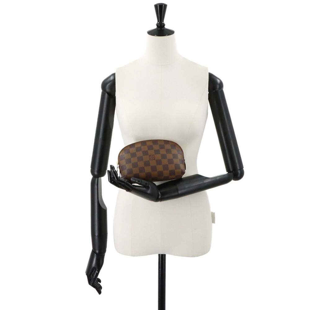LOUIS VUITTON Brown Damier Pochette Pouch - Picture 8 of 8